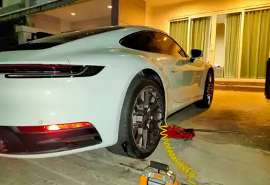 Inflate the tires