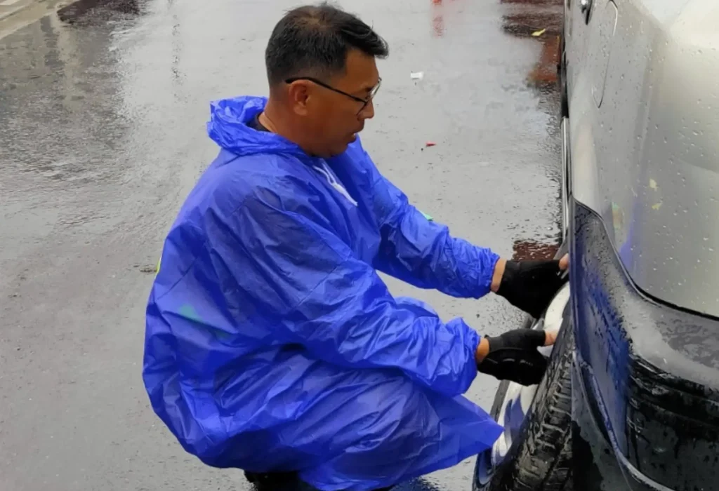 ช่างปะยางนอกสถานที่